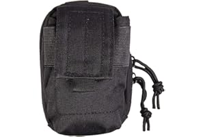 Mil-Tec Sac Ceinture 13490502, Poche Mixte, Noir, Taille Unique