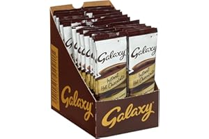Galaxy Instant Hot Chocolate Sachets (Pack of 30) Just Add Water or Milk | Galaxy Hot Chocolate Powder | Delicious Drinking Chocolate Made With Real Galaxy Chocolate | Individually Wrapped Sachets