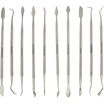 12-delige Double-Ended Wax Carvers en Spatels Set Gereedschap voor het maken van sieraden - CVR-312.00 - België 12-delige Double-Ended Wax Carvers en Spatels Set Gereedschap voor het maken van sieraden - CVR-312.00 - België