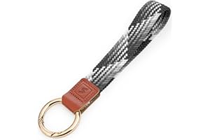SENLLY Lanière de Poignet, Extensible Courte Porte-Clés Courroie, Conception Anti-Chute Élastique Originale