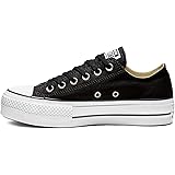 Converse Mandrini Bianco 560251C Chuck Taylor all Star Ox Lift Bianco Granato Navy