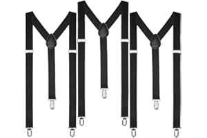 Boolavard Braces Men Women suspenders Y shape Style Clips narrow neon colored