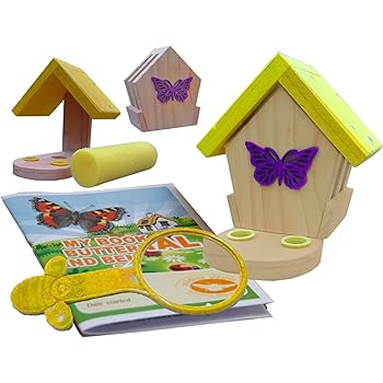 Wildlife World Mini Bugs Butterfly Moth Feeder And Habitat