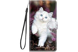 EVERAINY-EU Everainy Cover Compatibile per Samsung Galaxy S7 Edge Silicone PU Pelle Portafoglio Libro Case Antiurto Bumper Motivo Magnetica Flip Protettiva Resistente Custodia (Gatto 1)