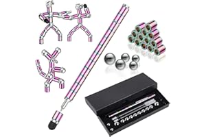 OSDUE Festa del Papa Idee Regalo, Penna Fidget Regalo Uomo Bambini, Multifunzione Penna Magnetica Regalo, Creativo Decompressione Novità Regalo per Fidanzato Marito, Idee Regalo Pasqua Natale