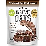 NÄTOO Instant Oats - Farina di avena aromatizzata a basso indice glicemico - solo 1gr. di zuccheri - alto contenuto di fibre 