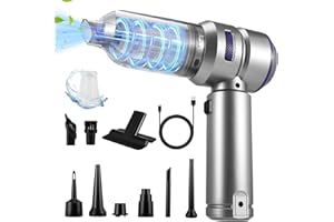 NASTOPEE Handstaubsauger, Leistungsstarker Saug-Auto-Staubsauger, Tragbarer Handstaubsauger Akku, Handstaubsauger, Handstaubsauger, für Haustierhaarreinigung, 15000Pa Leistungsstarker Staubsauger