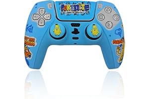 M MARIE MADELEINE EMPORIUM MMEGaming - Custodia compatibile con controller PS5, in silicone morbido e confortevole che migliora la presa, accessori per telecomando Play 5, accessorio compatibile con telecomando originale Play 5