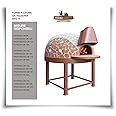Professional Pizza Wood/Gas Neapolitan Oven (Diameter 150 cm)