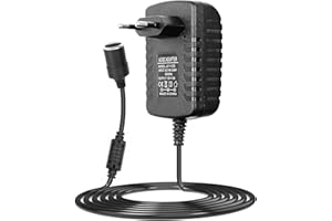 ‎SUCIKORIO SUCIKORIO 12V 2A Adapter Samochodowy Do Gniazdka Elektrycznego Uniwersalny Zasilacz 230V Do 12V Lodówki Samochodowej Zasilacz Do Gniazda Zapalniczki Transformator AC/DC Przetwornik Napięcia