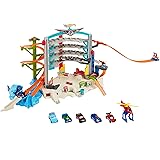 hot wheels city garage with shark