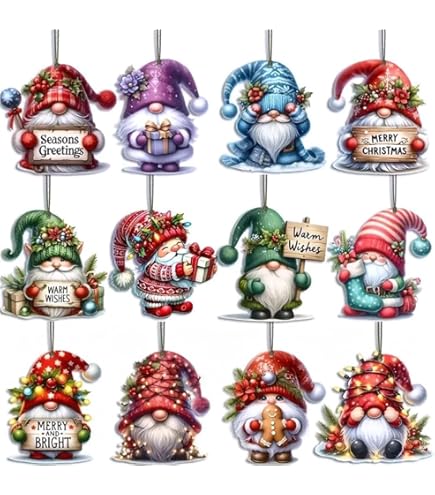 Décorations De Noël | Décorations De Noël En Forme De Bonhomme De Neige | 9 Pièces Figurines En Bois Pendentifs Collectionnables Pour Cuisine Jardin Fenêtre Terrasse Maison