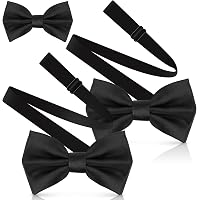 Nœud Papillon Pré-noué Réglable Pour Homme - En Gabardine De Smoking, Facile à Mettre, Nombreuses Occasions - 8