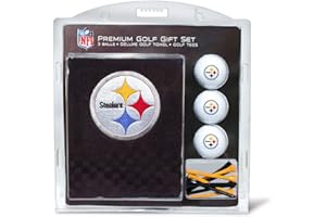 Team Golf NFL Geschenkset: Besticktes Handtuch, 3 Golfbälle und 14 Tees, dreifach gefaltetes Baumwollhandtuch, 40,6 x 55,9 cm