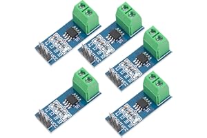 AZDelivery 5 x ACS712 5A Range Current Sensor Measuring Module compatible with Arduino including E-Book!
