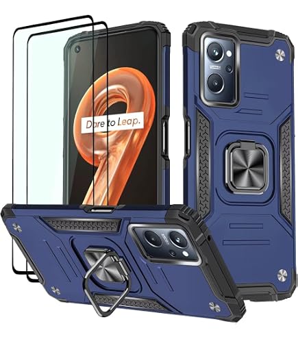 RankOne Custodia per Telefono Adatta per OPPO A76 / OPPO A96 (6.56 Inches) Custodia con Disegno a Colori in Silicone TPU Trasparente - Tulipano