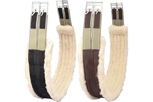 SIE EQUESTRIAN Fleece Padded Horse Girth 32" to 56"