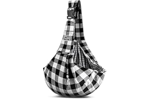 FLOVIPPET Transportín para Perros, Bolso Bandolera para Mascotas sin Manos para Gatos y Perros Pequeños, con Correa de Hombro Ajustable, Bolsa de Malla Transpirable para Exterior (Gris A)