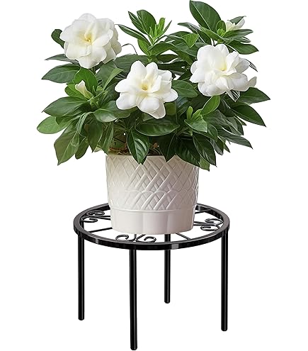 Spetebo Tabouret Pour Plantes Non Traité / Naturel En Bois Véritable