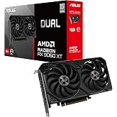 ASUS DUAL-RX9060XT-16G-AMD-RADEON-RX 9060 XT-16G-16GB GDDR6-128bit-3250MHz-HDMI-2xDP-EKRAN KARTI