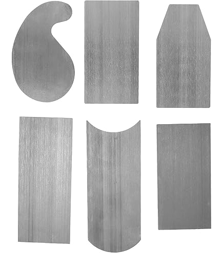 Set 3 Rasiere Veritas In Acciaio 0.6mm | Per Legno | Modelli Rettangolare, A Goccia E Bombati - Foto 10