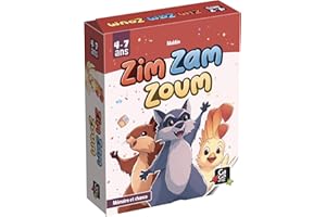 Gigamic - ZIM ZAM ZOUM - Mon Premier Jeu de Stop ou Encore - A partir de 4 Ans - De 2 à 5 Joueurs
