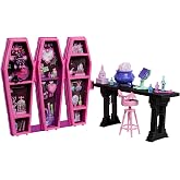 MONSTER HIGH DRACULAURA'NIN GİZLİ İKSİR ODASI&trade; Oyun Seti 12'den fazla aksesuar ve s&uuml;rpriz d&ouml;n&uuml;ş&uuml;mler i&ccedil;eren Monster High Drac