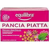Equilibra Integratori Alimentari, Tisana Pancia Piatta, 100% Ingredienti Funzionali per la Funzione Digestiva, con Finocchio,