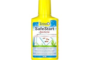 Tetra SafeStart Aquarium Starter - with live nitrifying bacteria, allows the rapid introduction of fish in an aquarium, 100 ml bottle.