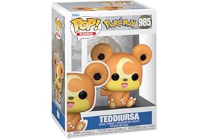 Funko Pop! Games: Pokemon - Teddiursa - Figura de Vinilo Coleccionable - Idea de Regalo- Mercancia Oficial - Juguetes para Niños y Adultos - Video Games Fans - Muñeco para Coleccionistas y Exposición