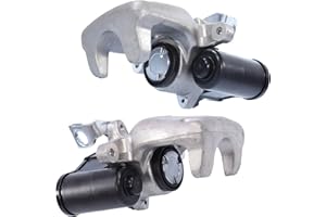 ATEC GERMANY 2x Pinza de freno trasera izquierda y derecha pinza flotante, compatible con VW PASSAT B6 (3C2), PASSAT B6 Variant (3C5)