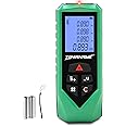 TOMAHAWK® TFR-0100 LT Laser Distance Meter MC 100m RL THK | 100m/325ft Range | IP54 Waterproof Level | Backlit LCD, Batteries Included | Versatile Laser Measuring Device | GS & CE Certified