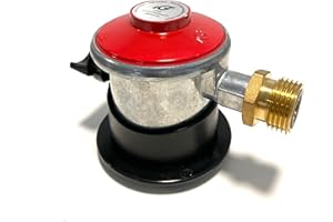 IGT Adapter Clip-On JUMBO 35 mm x KLF (niemiecki reduktor ciśnienia) do butli gazowych w Hiszpanii, Portugalii, Norwegii itp.