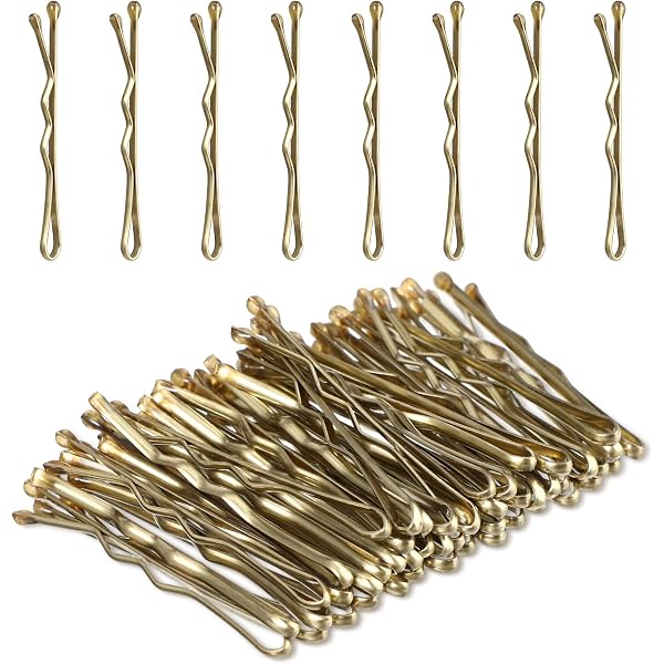 DALAETUS Haarspangen-Set – 400 Stück In Gold & Schwarz, 5 & 6 Cm Für Alle Haartypen