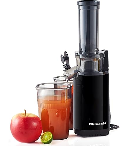 SUSTEAS Presse-agrumes à Pression à Froid, Goulotte D