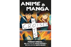 Mots croisés Manga & Anime – Le cadeau parfait pour les fans de culture japonaise