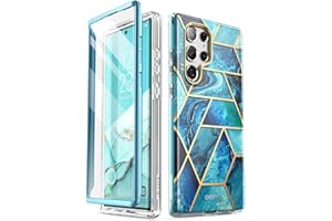 i-Blason Cosmo etui ochronne do Samsung Galaxy S22 Ultra 5G (2022), niebieski Ocean Blue