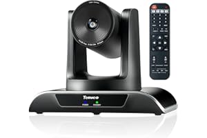 Tenveo Cámara de conferencias PTZ 3X Zoom óptico 1080p 60fps Sala de conferencias Ángel de Gran Angular cámara PTZ USB3.0/HDMI para Salas de conferencias Junto con el Equipo Zoom Skype(VHD3UPro)