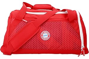 FC Bayern München I torba sportowa I torba podróżna I mała I unisex I czerwona I Pojemność: 35 litrów