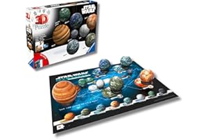 Ravensburger - Puzzle 3D Niños Planetas Galaxia Star Wars | Sistema Solar para Niños | A Partir De 8 Años O Más | 531 Piezas | Regalo Niño 8 Años
