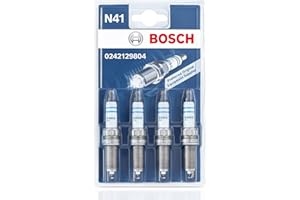 Bosch Iridium 0242129804 (N41), Jeu de 4 Bougies d'Allumage pour un Démarrage Fiable des Moteurs à Essence et une Longue Durée de Vie - avec une Conception Robuste