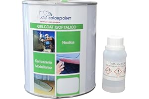 COLORPOINT GELCOAT ISOFTALICO PARAFFINATO 1 KG - COLORE RAL SU RICHIESTA