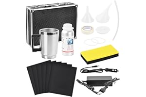 Focenat Scheinwerfer Aufbereitung Set, 800g Reparaturflüssigkeit, Scheinwerfer Bedampfen Set mit Werkzeugkasten, Scheinwerfer Reparatur Set für Vergilbung/Vage/Kratzen/Unschärfen/Oxidation