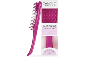 Tangle Teezer Ultimate Detangler - Districa i capelli bagnati e asciutti - Anti-rottura e scioglinodi. Design con setole a doppio livello - Spazzola adatta a tutti i tipi di capelli - Magenta