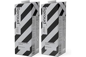 SPROUD Vegan Pea Protein Milk - Barista - 1 Liter (2 Pack) - Plant-Based Shelf Stable Milk - Lactose Free, Gluten Free, Dairy Free - Non-GMO – Soy, Rice, Almond & Oat Milk Alternativ