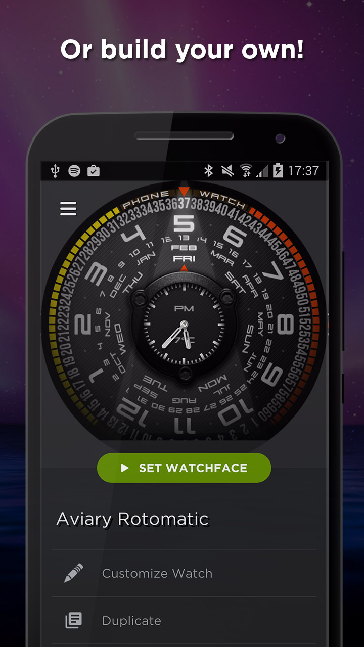 WatchMaker Premium Watch Face Amazon.fr Appstore pour Android