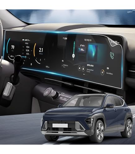 Ruiya Displayschutzfolie Für Hyundai Kona – Nano-beschichtet & Kratzfest