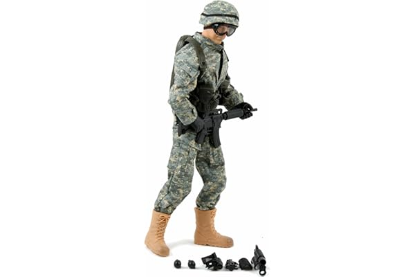 Monde Peacekeeper 12-Inch Action Figure Set - Airborne fantassin