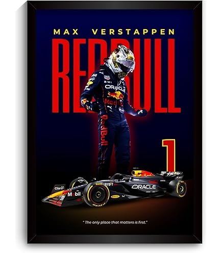 Good Hope Red Bull RB18 Racing Formula 1 Car Framed Poster A4 Size