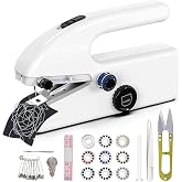 Portable Sewing Machine for Beginners, 2 Speeds and 2 Streams | Mini Electric Cordless Sewing Machine, Dressmaker, Easy to Us